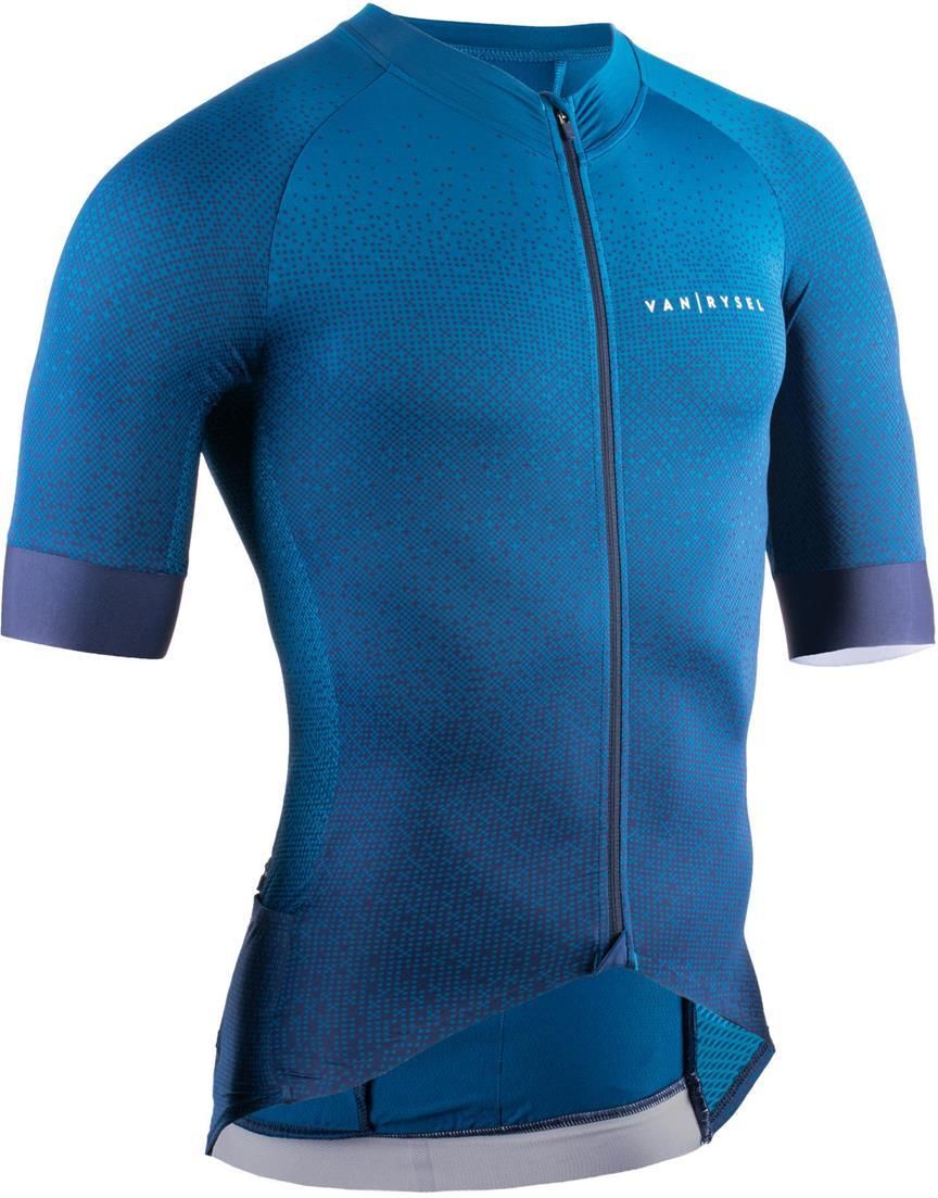 Body Van Rysel ciclismo uomo RACER azzurra VAN RYSEL