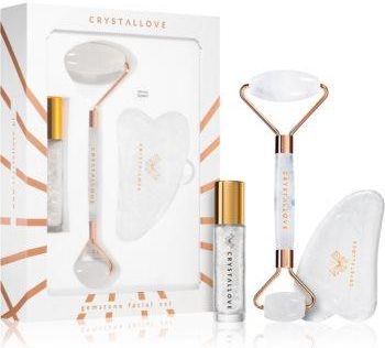 Crystallove Quartz Beauty Set Clear zestaw do pielęgnacji skóry