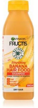 Garnier Fructis Banana Hair Food Szampon Odżywczy Do Włosów Suchych 350 ml