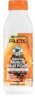 Garnier Fructis Papaya Hair Food Odżywka Regenerująca Do Włosów Zniszczonych 350 ml