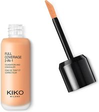 Kiko Milano Full Coverage 2-In-1 Foundation & Concealer Mocno Kryjący Podkład I Korektor 2 W 1 Warm Beige 40 25 ml