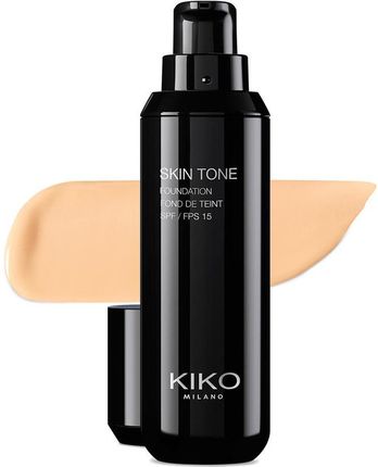 Kiko Milano Skin Tone Foundation Rozświetlający Podkład We Fluidzie Spf 15 Warm Beige 10 30 ml