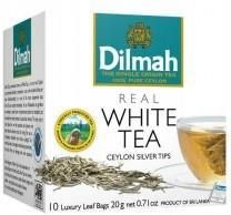 Dilmah - Real White Tea. Ceylon Silver Tips Cejlońska Biała