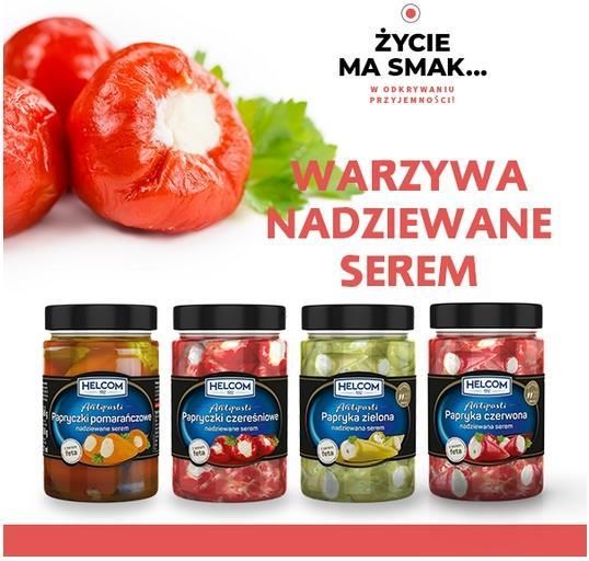 Helgom - Papryczki Czereśniowe Nadziewane Serem