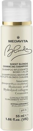 Medavita Blondie Sunset Blonde Enhancing Shampoo Szampon 55 ml