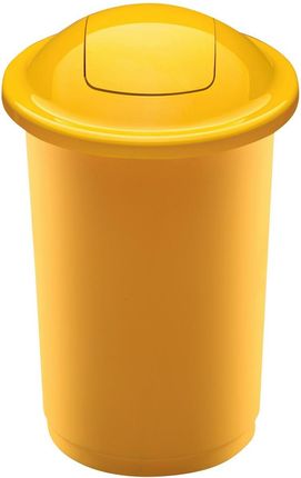 4Home Aldo Kosz Na Śmieci Odpady Segregowane Eco Bin 50L Żółty (114478)