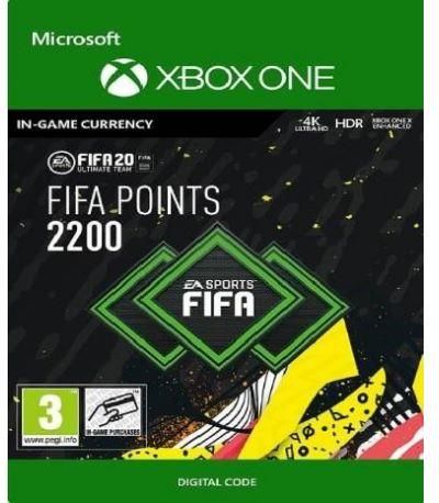 Fifa Ultimate Team Fut 20 Points Xbox One Key Karta Pre Paid Podarunkowa Ceny I Opinie Ceneo Pl