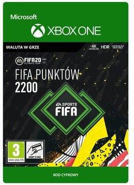 FIFA 20 Ultimate Team FUT 2200 punktów (Xbox)