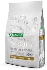 Zdjęcie Natures Protection Sc White Dogs Adult Small Breeds With Lamb 10Kg - Pszów