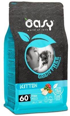Oasy Grain Free Kitten Ryba 1,5Kg