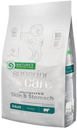 Nature's Protection Superior Care Sensitive Skin&Stomach Adult All Breeds With Lamb 10Kg