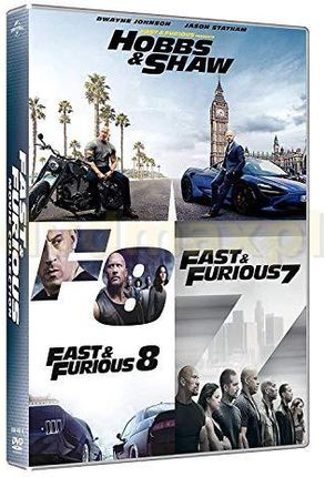 Fast & Furious 7-9 - Hobbs & Shaw Collection (Szybcy i wściekli 7-9) [3DVD]