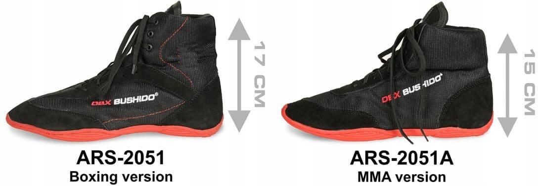 Buty Do Zapasów Mma Boksersku Bushido Ars-2051A - zdjęcie 8 Buty Do Zapasów Mma Boksersku Bushido Ars-2051A
