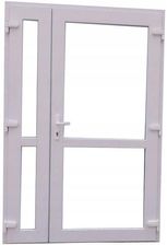 Drzwi Sklepowe Grubość:75mm Do Biura Pcv 125-210  - Drzwi zewnętrzne
