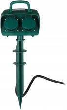 Zdjęcie GNIAZDKO OGRODOWE X4 SZPILKA SCHUKO 3M V-TAC  - Józefów