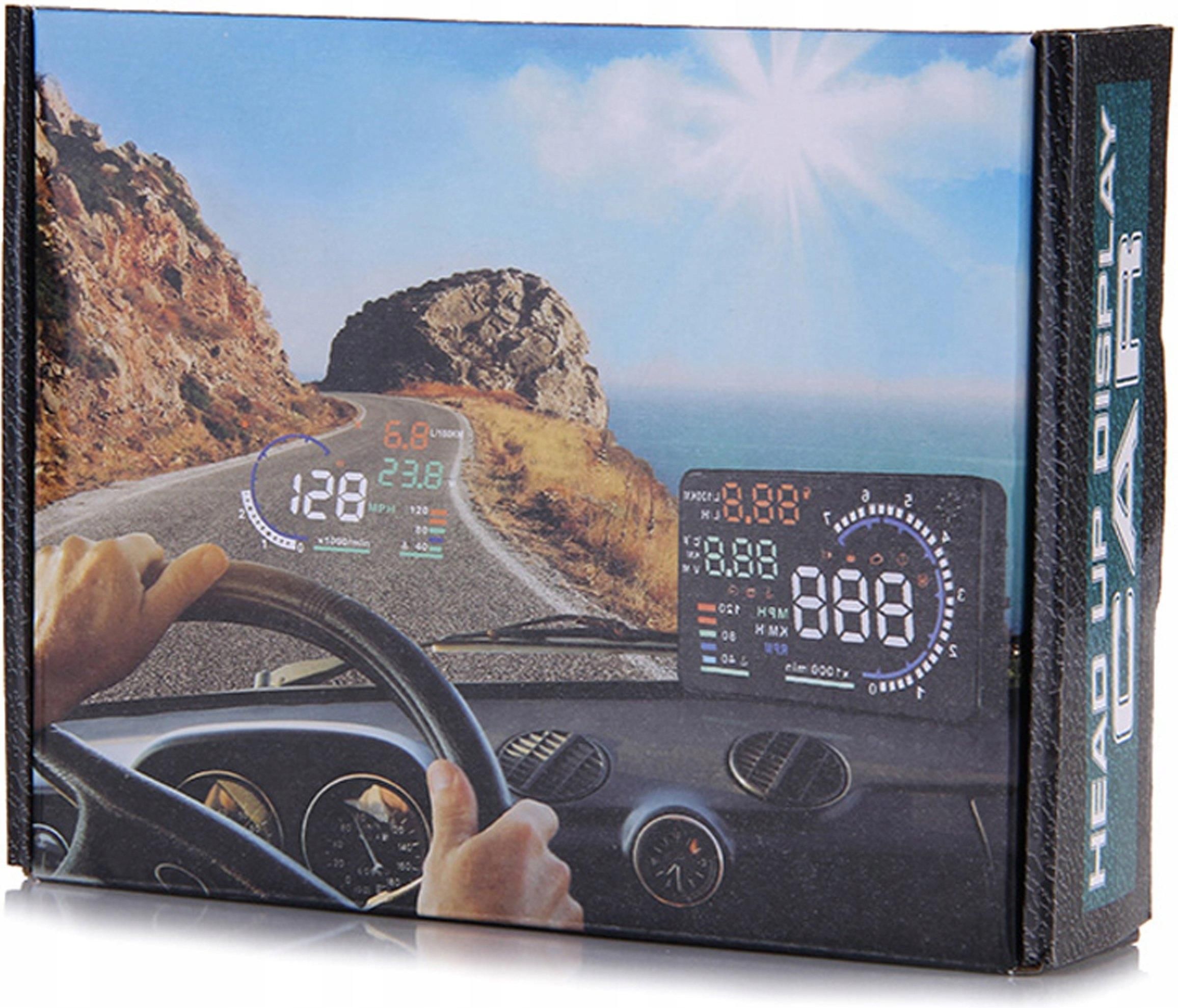 WYŚWIETLACZ PROJEKTOR WYŚWIETLACZ PROJEKTOR LED LCD HUD OBD2 5.5 ZEGARY - zdjęcie 7 WYŚWIETLACZ PROJEKTOR WYŚWIETLACZ PROJEKTOR LED LCD HUD OBD2 5.5 ZEGARY