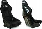 Fotel sportowy GTR Zamsz Bride Black