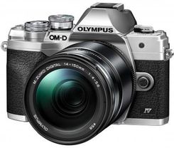 Olympus OM-D E-M10 Mark IV Srebrny + ED 14-150mm F4-5.6 II