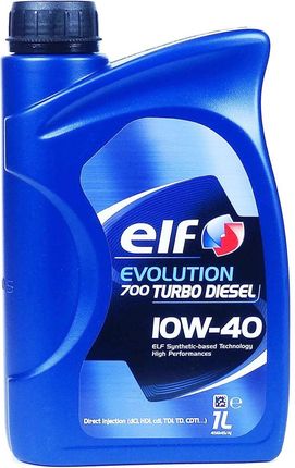 Elf Evolution 700 Turbo Diesel 10W40 1l - zdjęcie 4
