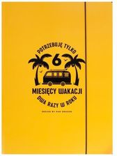 Zdjęcie Pan Dragon TECZKA Z GUMKĄ PAPIEROWA A4 BE COOL 960180 - Kościan