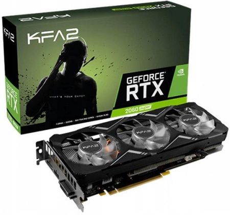KFA2 GeForce RTX 2060 SUPER Gamer 1-Click OC 8GB GDDR6 (26ISL6HP76GK)
