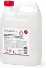 jakie Artykuły do dezynfekcji wybrać - Sanifine Płyn Do Dezynfekcji Powierzchni 5L