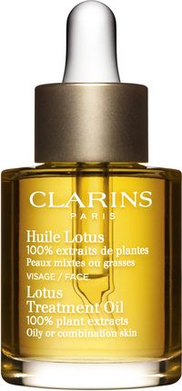 Clarins Lotus Treatment Oil Olejek Pielęgnacyjny Do Twarzy Cery Tłustej I Mieszanej 30Ml