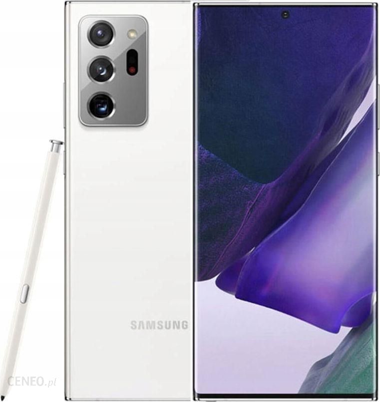 Samsung Galaxy Note 20 Ultra 5g Sm N986 12 256gb Bialy Cena Opinie Na Ceneo Pl