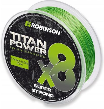 ROBINSON PLECIONKA TITAN POWER X8 0,10 MM 150 M 56GE110