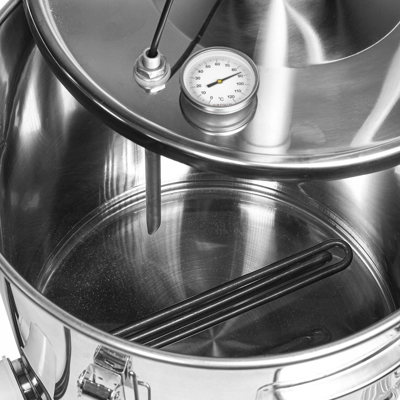 DESTYLATOR ELEKTRYCZNY 2 CHŁODNICE KOLUMNA FILTR - zdjęcie 6 DESTYLATOR ELEKTRYCZNY 2 CHŁODNICE KOLUMNA FILTR
