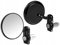 Zdjęcie LAMPA LUSTERKA MOTOCYKLOWE 2SZT DERNIER- CZARNY - Kobyłka