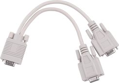 INNE ADAPTER VGA (15PIN MĘSKI) -2X (15PIN ŻEŃSKI)  (A0002917)