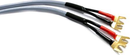 MELODIKA KABEL MDSC1515GS GUNMETAL EDITION KABEL GŁOŚNIKOWY OFC 4N 2X1,5MM2 Z WIDŁAMI DŁUGOŚCI 1,5M - 2SZT.