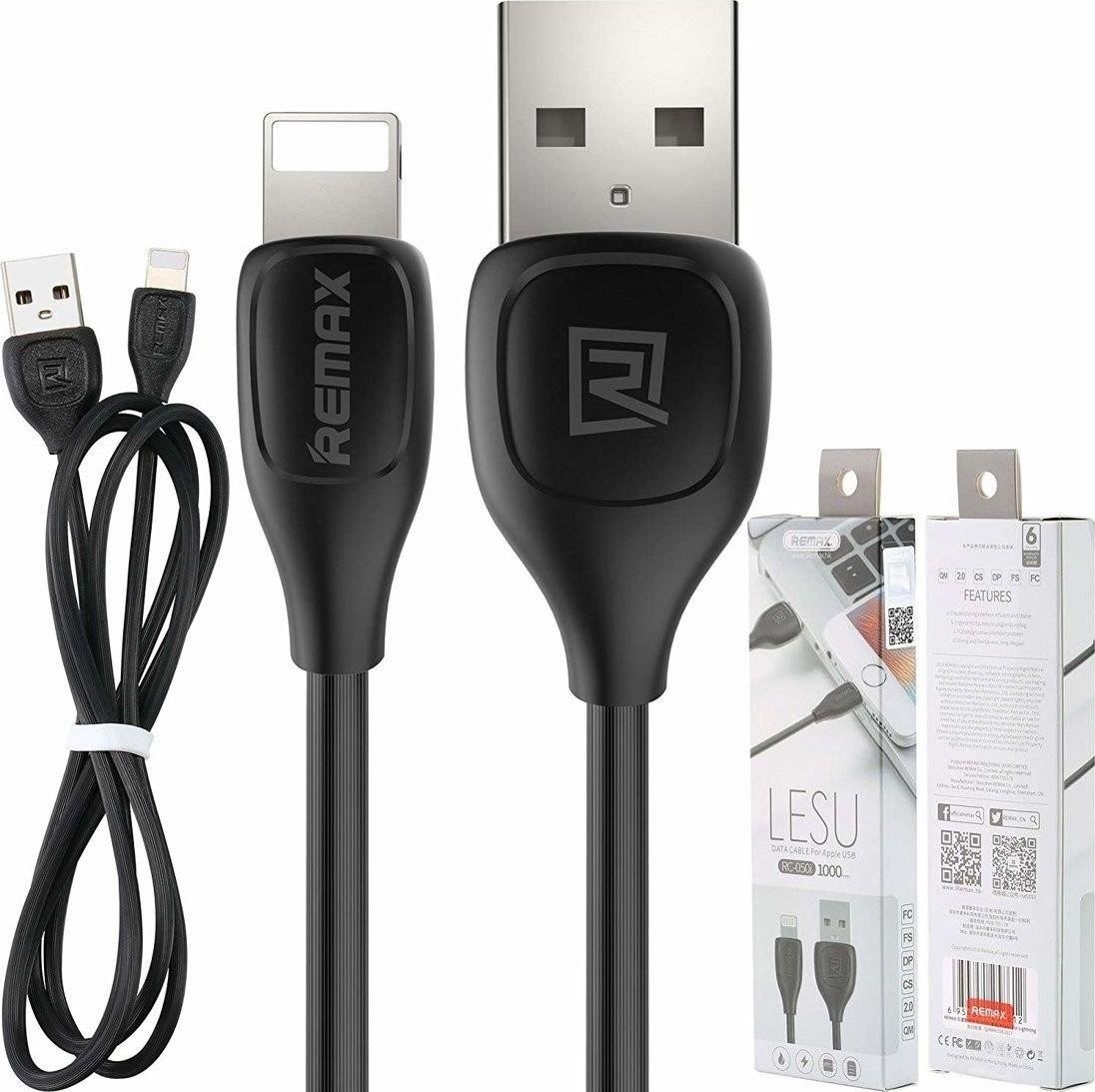 Remax Kabel Usb Kabel Remax Lesu Iphone Lightning M Czarny Opinie