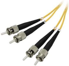 PATCHCORD OPTYCZNY SINGLE MODE (9/125), ST/ST, 2M, ECONOMY  ()