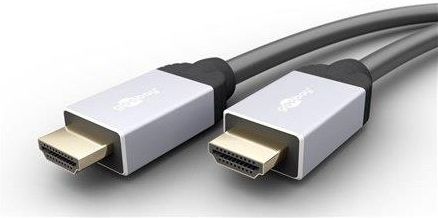 GOOBAY  75053 HIGHSPEED HDMI™ CONNECTION CABLE WITH ETHERNET, 1M W STREFIE KOMFORTU  (75053)