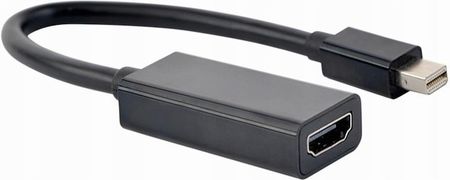 GEMBIRD ADAPTER MINI DISPLAYPORT M - HDMI ŻEŃSKI 4K 15 CM  (AMDPMHDMIF4K01)