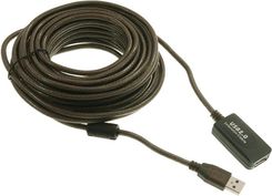 ASD KABEL AKTYWNY PRZEDŁUŻACZ 10M USB WT-GNIAZDO 4395  (S1550501)