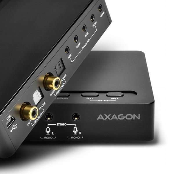 XXX KARTA DŹWIĘKOWA MUZYCZNA ADAPTER USB 7.1 PREMIUM (XXX) - zdjęcie 3 XXX KARTA DŹWIĘKOWA MUZYCZNA ADAPTER USB 7.1 PREMIUM (XXX)