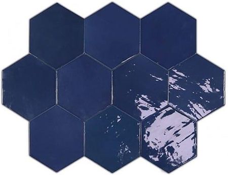 WOW Zellige Hexa Cobalt 10,8x12,4
