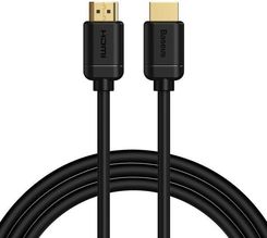 Kabel HDMI 2.0 Baseus, 4K 60Hz, 3D, HDR, 18Gbps, 2m (czarny)