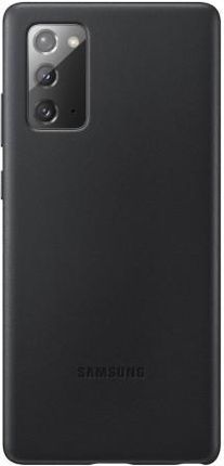 Samsung Leather Cover do Galaxy Note 20 Czarny (EF-VN980LBEGEU) 