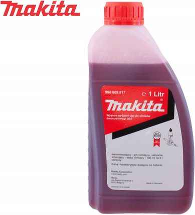 MAKITA OLEJ 2T DO MIESZANKI PALIWA 1L 2-SUW - zdjęcie 3