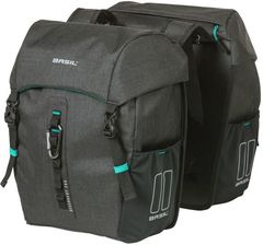Basil Torba Rowerowa Podwójna Discovery 365D Double Bag 18L Black Melee