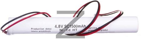 Awex Akumulator 4,8V 1500mAh niklowo-kadmowy NiCd 4,8V 1500mAh (NICD48V15AH)