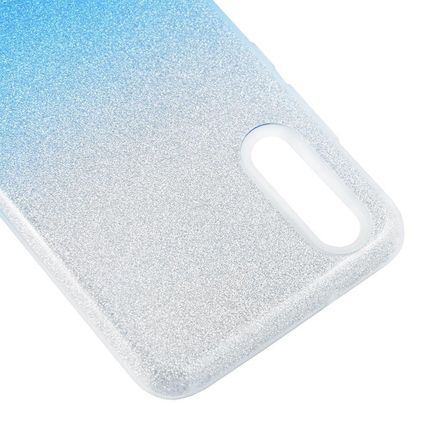 XGSM Etui Glitter Case Huawei P20 Trasnparent/Blue Przezroczysty Niebieski
