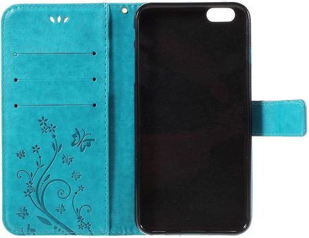 XGSM Etui Wallet do iPhone 6/6S 4.7 Butterfly Blue