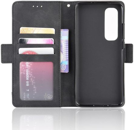 XGSM Etui Wallet Flexi Book do Xiaomi Mi Note 10 Lite Card Slot Black Czarny