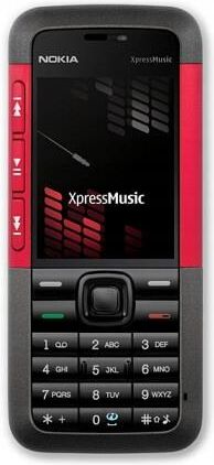Nokia 5310 Czarno-Czerwony