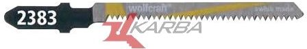 Wolfcraft Brzeszczot HCS 76mm o głębokości cięcia 20mm rozwarte i szlifowane 5 szt WF2393000